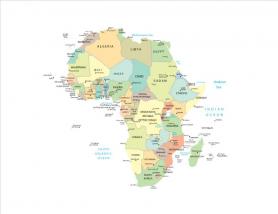 African countries in Spanish