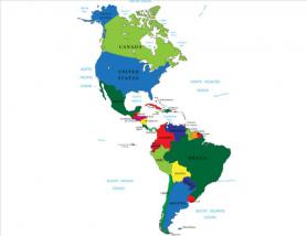 American countries in Spanish