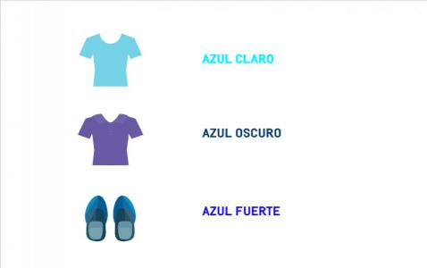 colour nuances in Spanish