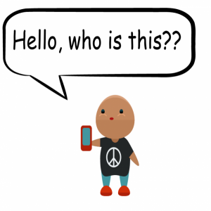 Pronto, chi parla? Esempio di uso this per introdurre una telefonata