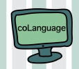 ordinateur et logo colanguage