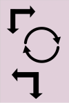 flèches et rond 